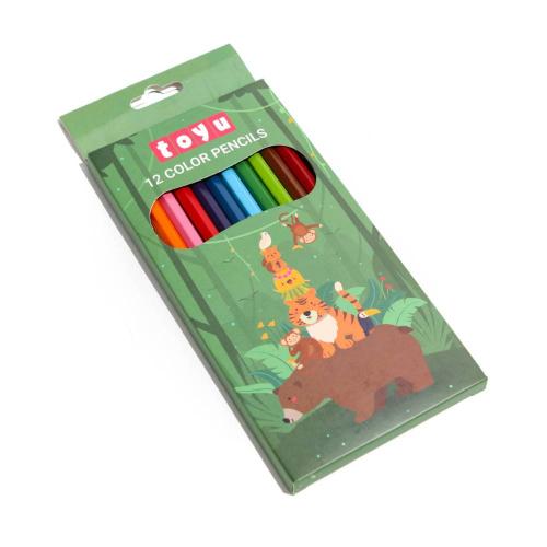 toyu-color-pencil-animal-jungle-green